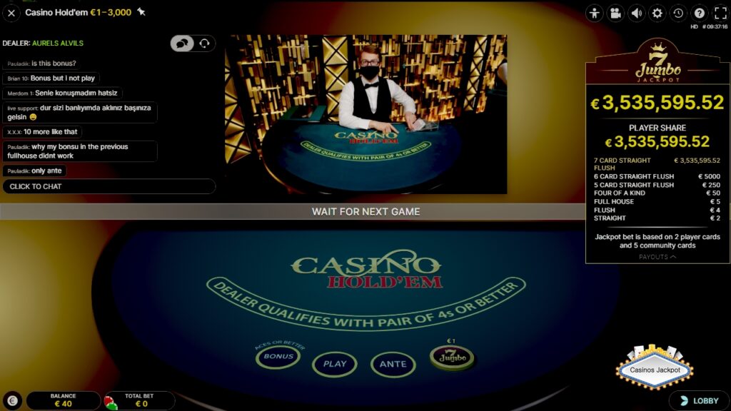 casino holdem live
