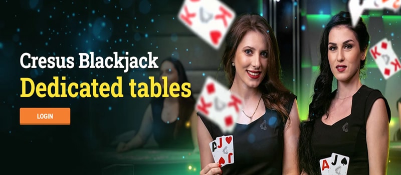 cresus casino blackjack tisch live