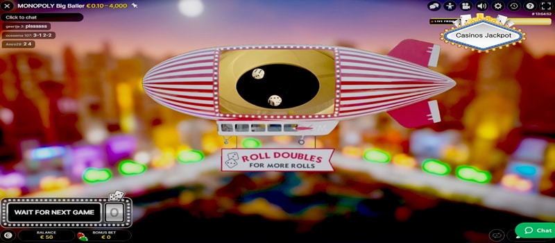 double roll monopoly big ballon