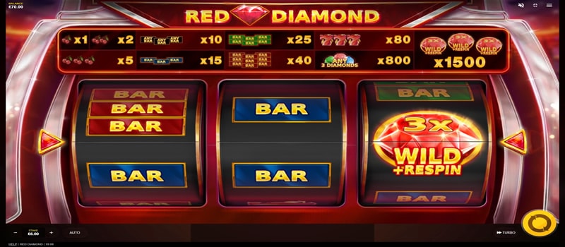 red diamond jackpot