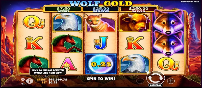 wolf gold jackpot